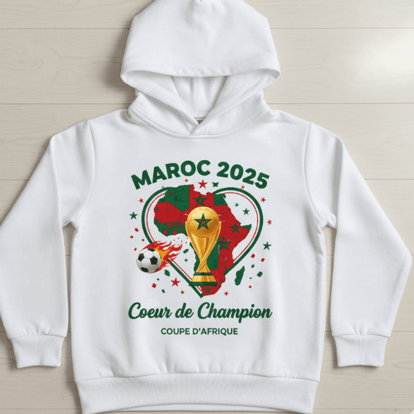 Sweat à Capuche fille et Garçon Can 2025