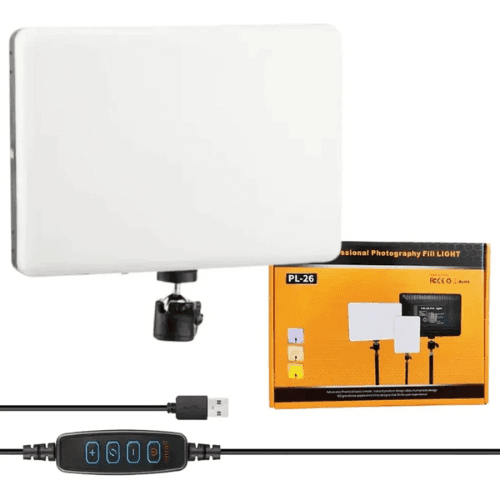PL-26 – Éclairage d’Appoint LED Professionnel pour la Photographie (25 × 18 cm)