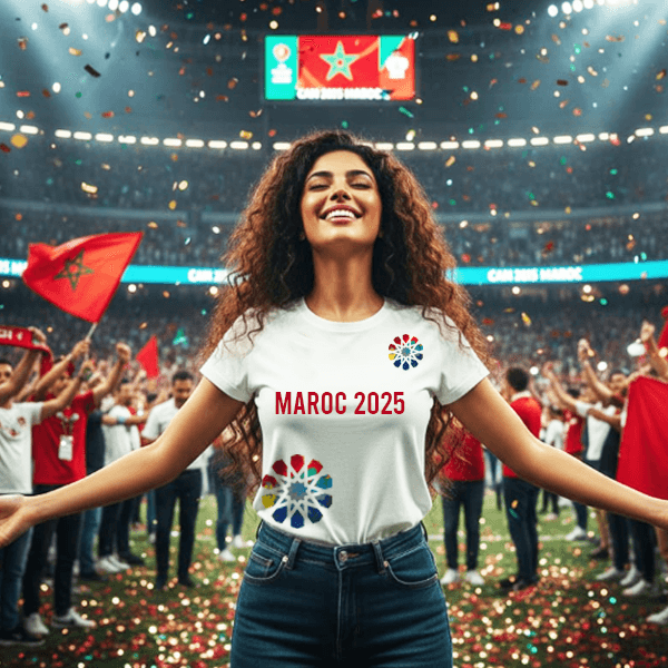 Tshirt Maroc can 2025