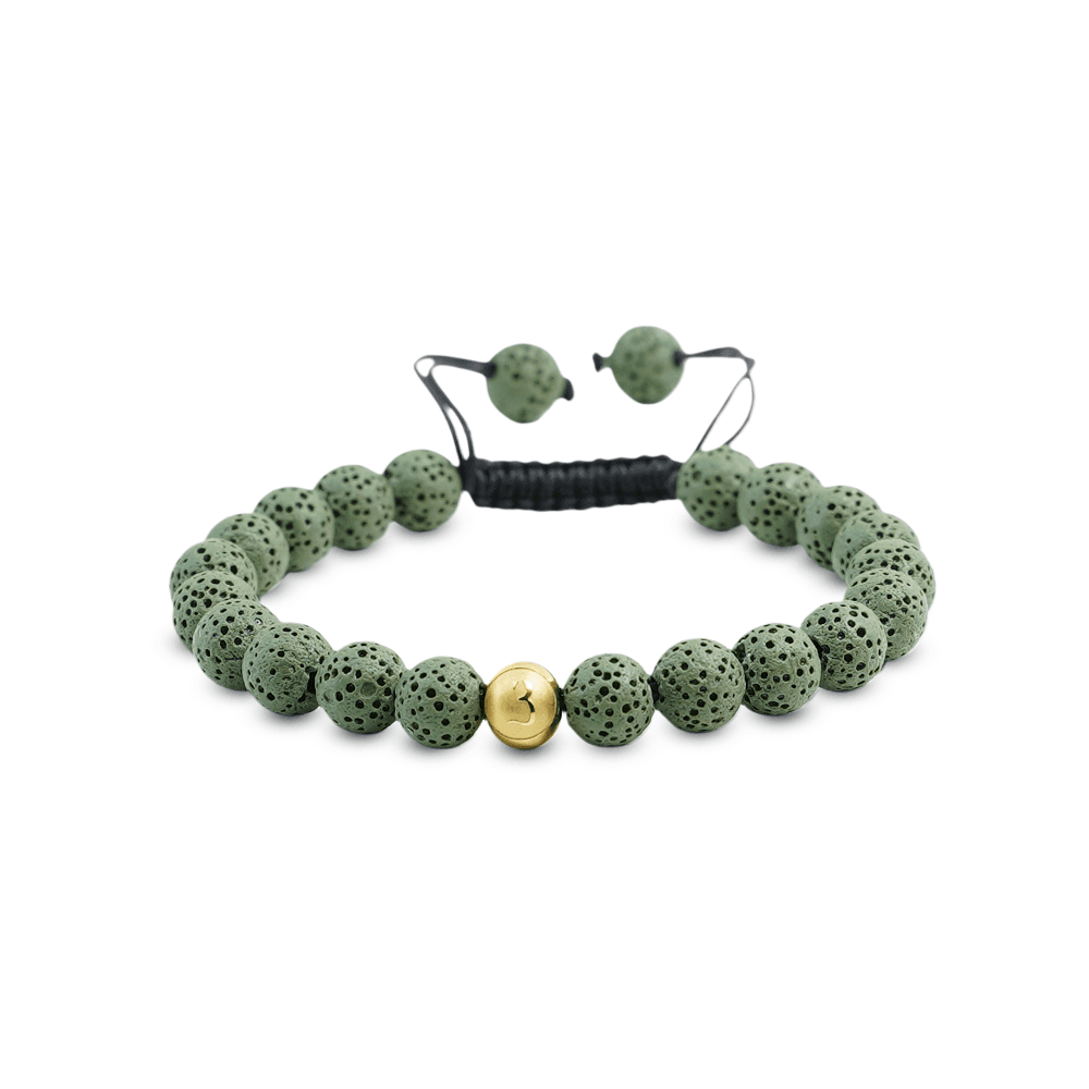 Bracelet Lava Verde