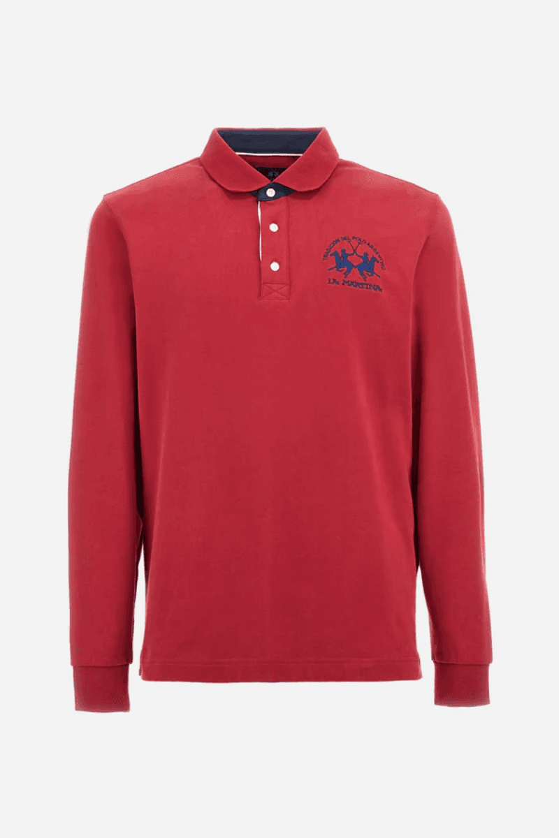 REGULAR FIT POLO SHIRT in COTTON - CLINTON