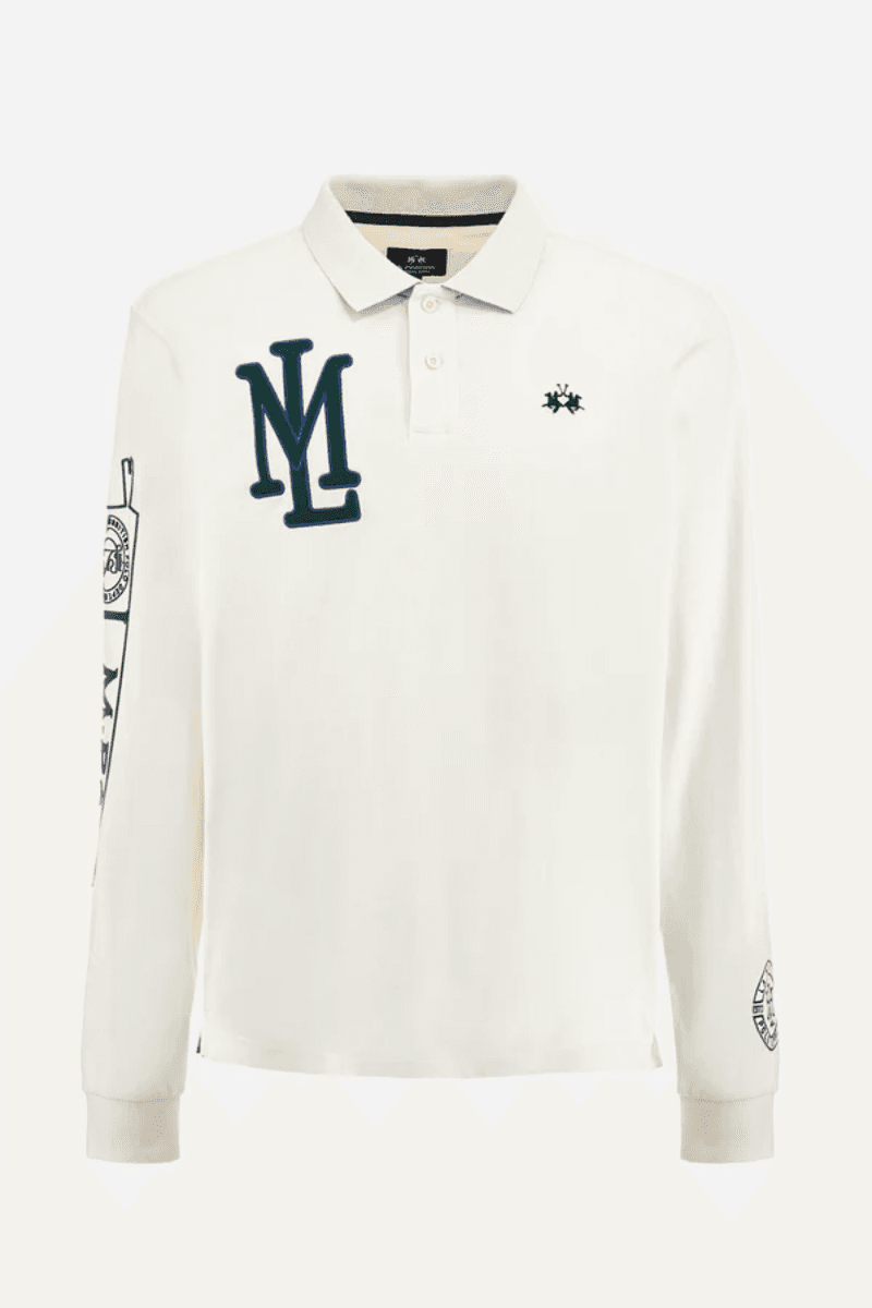 REGULAR FIT COTTON POLO SHIRT - ZACHAIOS