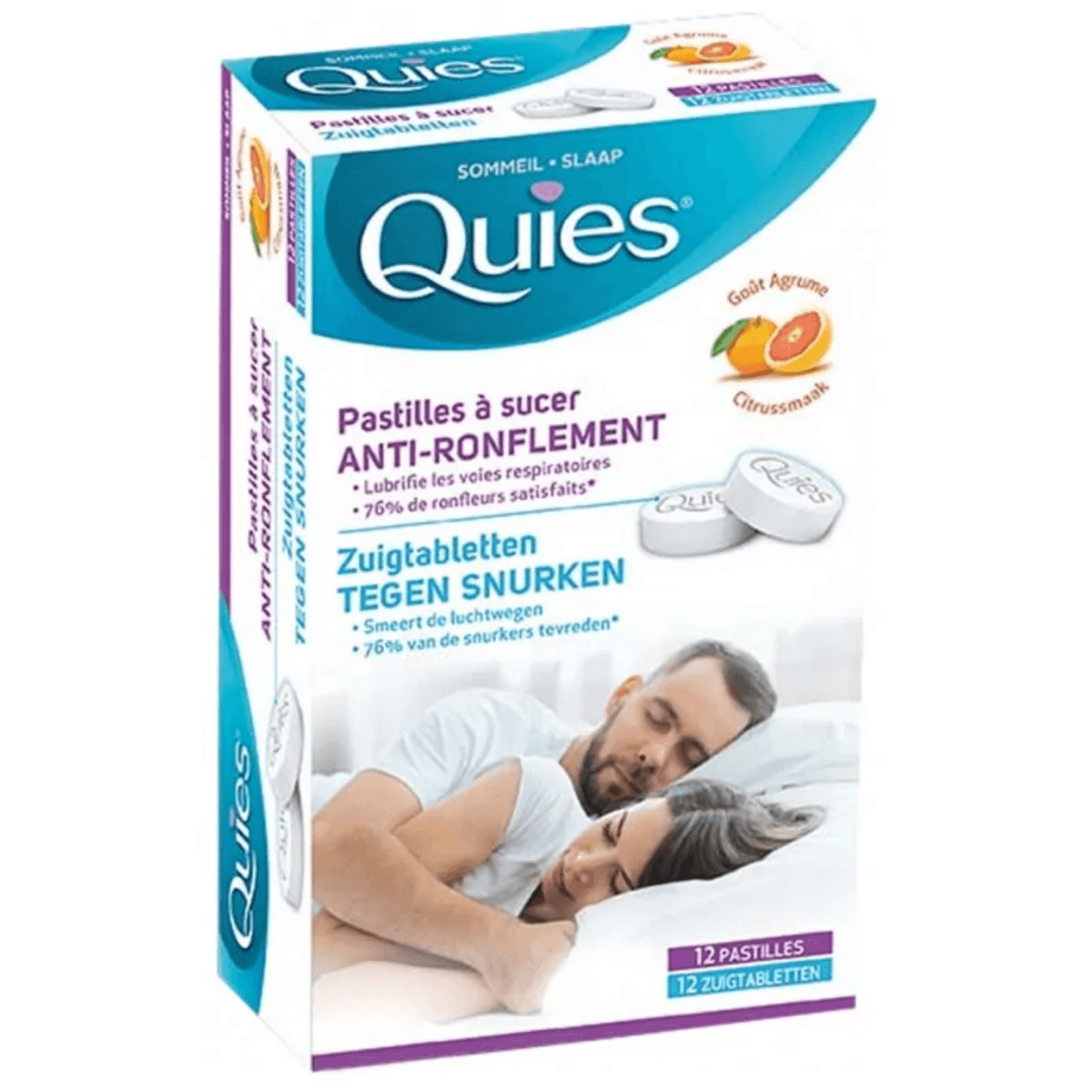 Quies Pastilles Anti-ronflement