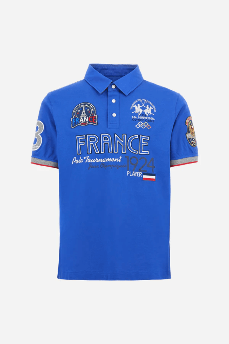 Polo en Piqué de Coton Extensible Coupe Classique - Avelino