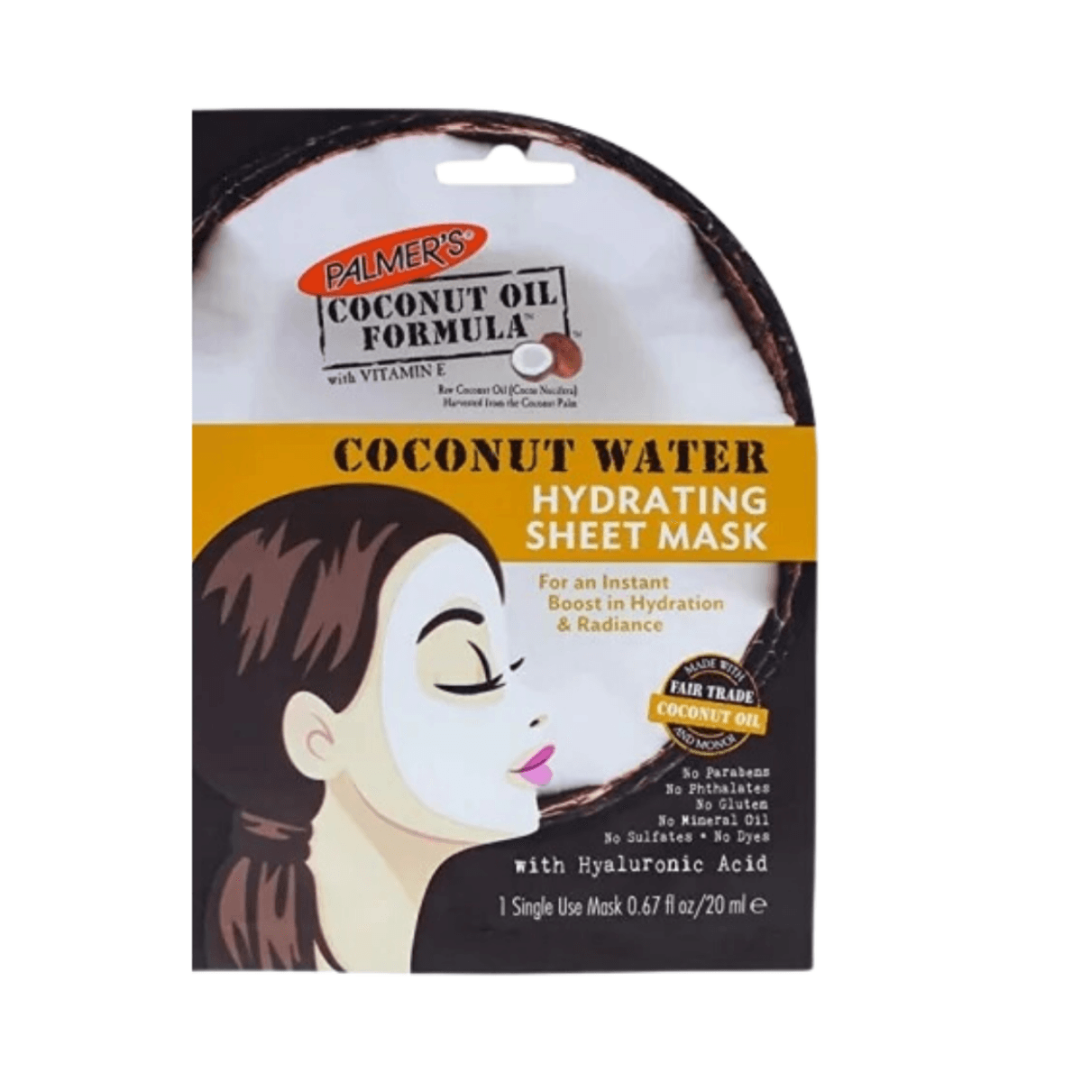 Masque Hydratant Huile Coco 20ml