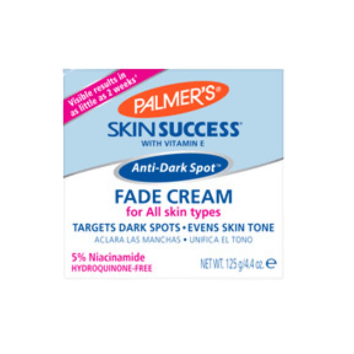 Crème Anti-Tâches Vitamine E Tous types de peaux Skin Success 125gr
