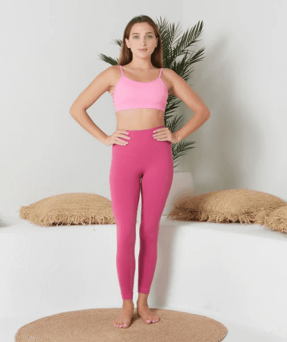 Crystal Fit Leg - Pink