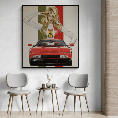 Tableau Ferrari 348