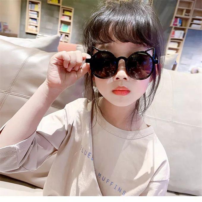 Lunettes de Soleil Protection Uv400 pour Filles A la Mode Disney Noir