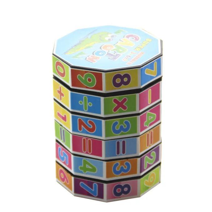 Rotatif Numéro Dapprentissage Math Cube Jouets Éducatifs