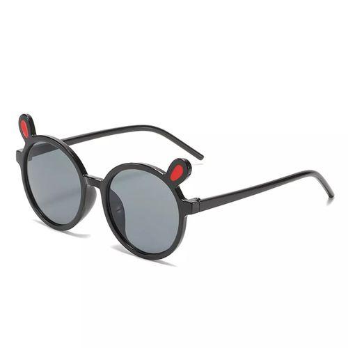 Lunettes de Soleil Uv400 pour Filles A la Mode Disney Noir