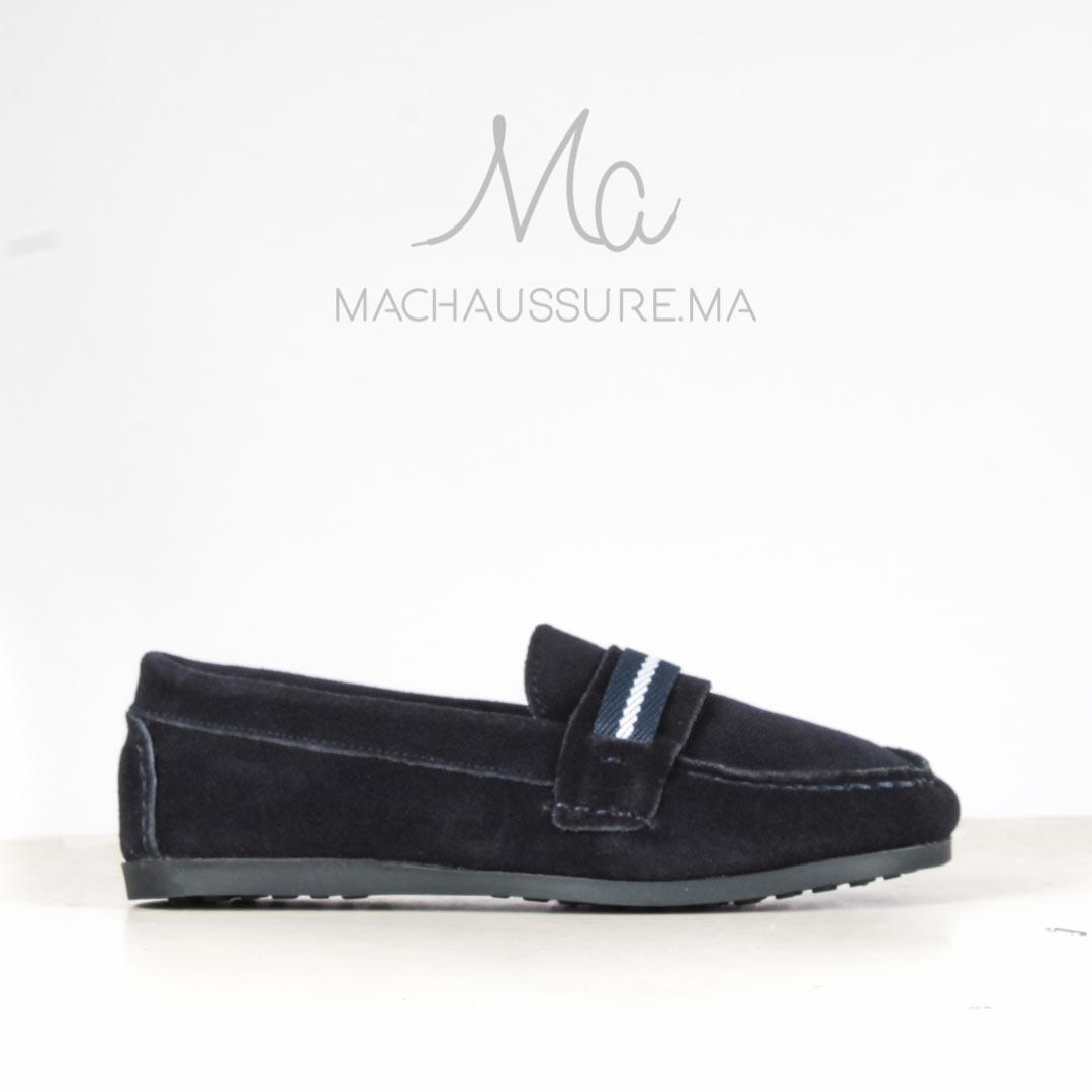 Flex – Mocassins en Daim Enfant