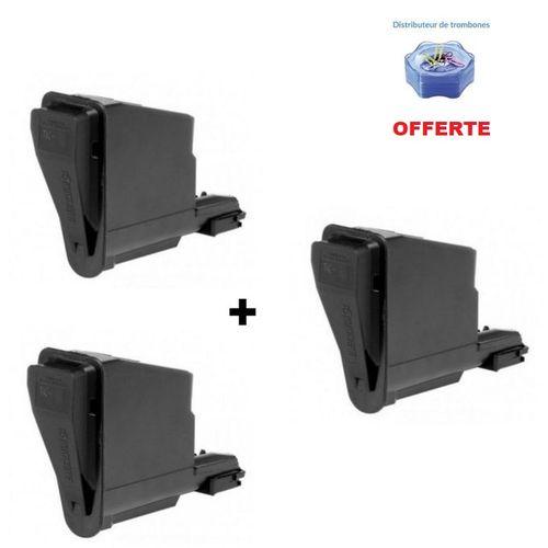 3 x Toner TK-1110 pour FS-1120 MFP, FS-1040.. ( distributeur trombones offert )