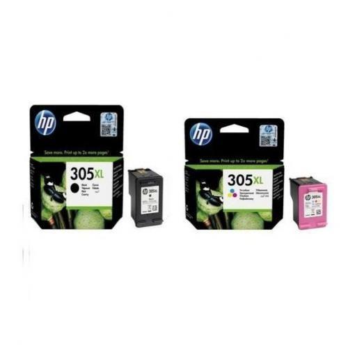 Pack cartouche 305XL Noir + 305XL Couleur Double Capacitè
