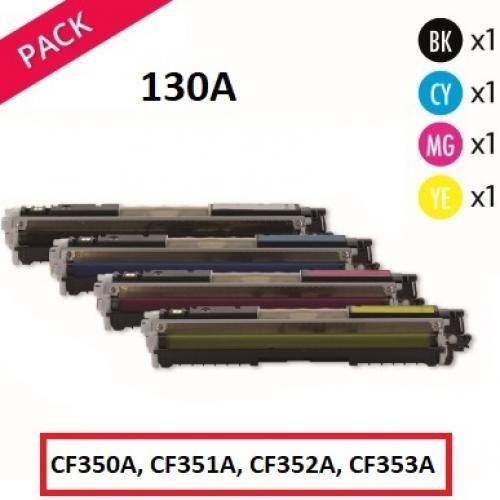 Toner Laser 130A (CF350A, CF351A, CF352A, CF353A)