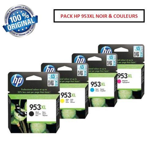Pack Cartouches d'encre 953xl Double capacité - Original