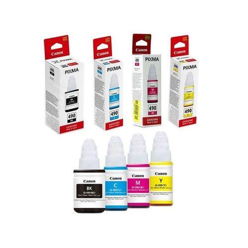 Pack de bouteilles d'encre GI-490 pour les imprimantes à réservoirs PIXMA G