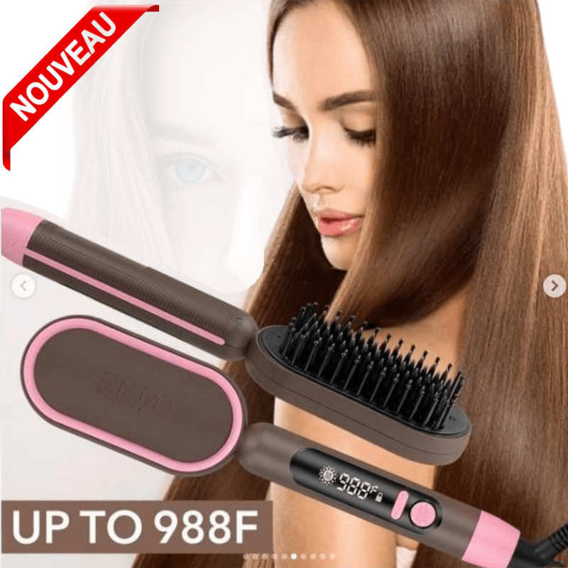 Lisseur Professionnel Avancé – Coiffure Lisse et Sans Effort Idéal pour tous les types de cheveux EN-4102