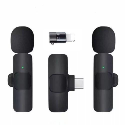 Microphone Cravate sans Fil K11 Plug-play, Microphone Cravate pour Vlog, Youtube Lightning