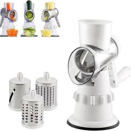 Hachoir Multifonction Trancheuse Salade Fruit et Légumes Râpe Déchiqueteuse