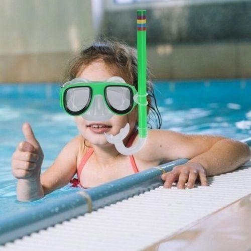 Lunettes de Natation et Tuba Anti-Buée – Kit pour Jeunes Plongeurs