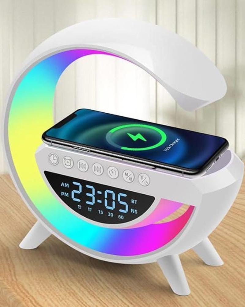 Lampe Horloge 5-en-1 Intelligente et Avancée