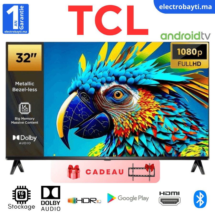 32 Smart TV FHD - 1080P Google Assistant - Dolby Audio - 32S5400AF