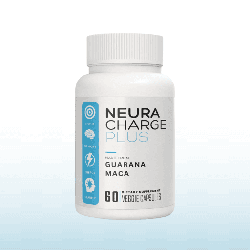 NEURA CHARGE PLUS – Complément Énergisant Naturel avec Guarana & Maca – 60 Gélules de 450 mg – Boostez votre Concentration et Réduisez la Fatigue !