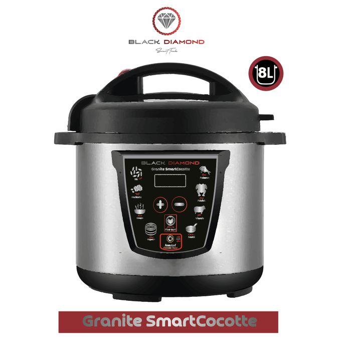 Autocuiseur GRANITE Smart Cocotte 8L : Cocotte électrique sécurisée, silencieuse et ultra rapide