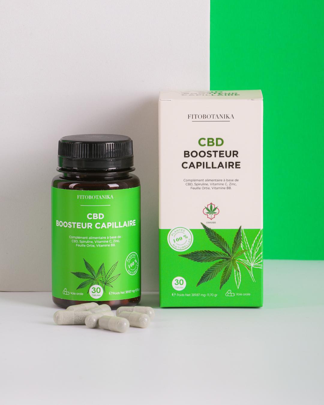 Cbd boosteur capillaires 1 boite 30 Gélules - Cannaflex