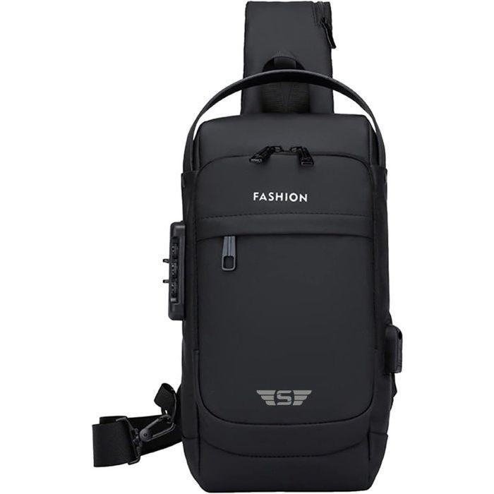 Sac à dos / poitrine Fashion USB