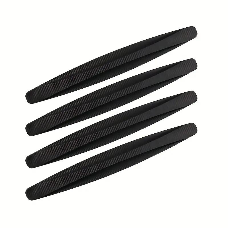 4 Protecteurs Pare-chocs Fibre Carbone - Anti-Rayures Avant/Arrière - Style Sport Universel