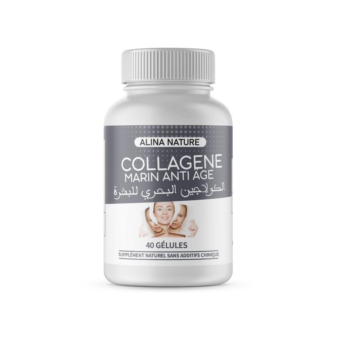 Collagène Marin – Peau, Cheveux & Articulations – 40 gélules