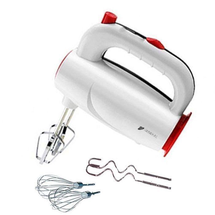 Batteur électrique - 3 en 1 - 5 vitesses - 100W - Couleur aléatoire