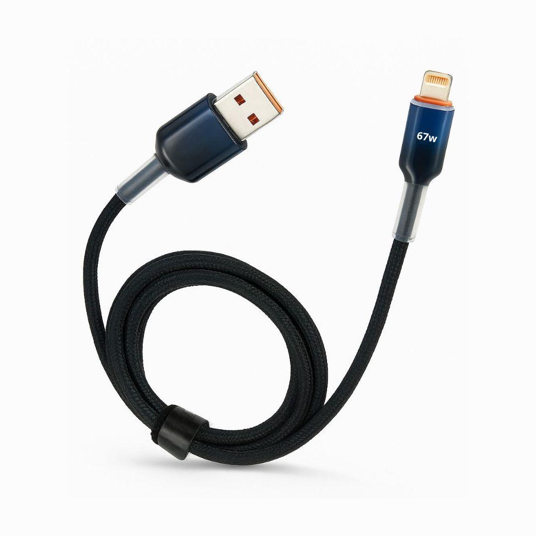 Cable Usb To Lightning 67w/4.8a Output 1m