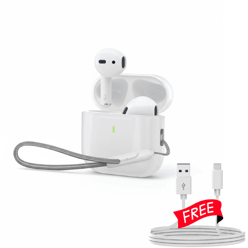 Écouteurs Bluetooth Air 5 + câble USB-C et Type-C Gratuit