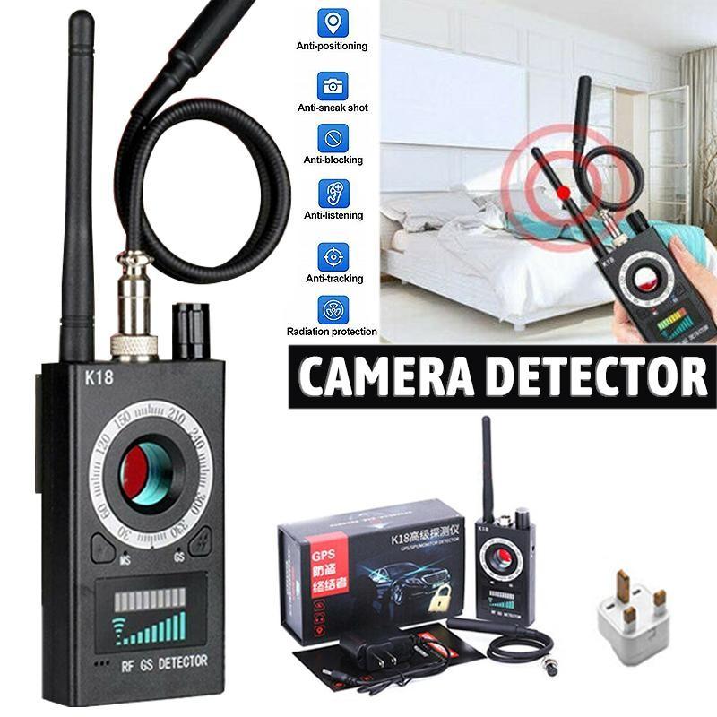 Détecteur K18 Anti-espion Multifonction Détecter le Signal GPS,Localisateur GSM GPS RF