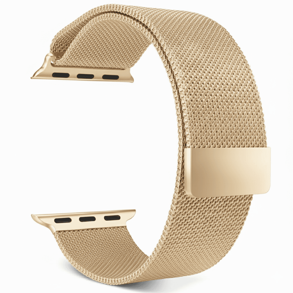 Bracelet Milanais Champagne Compatible Apple Watch 42/44/45/46/49 mm
